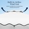 Best Choice Products 7.5ft Patio Market Umbrella with Wavy Trim, Fade-Resistant, Crank & Tilt, Wind Vent